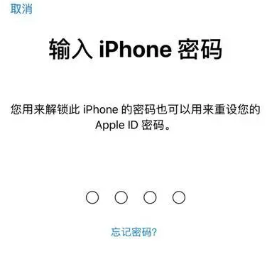 大竹苹果15维修网点分享iPhone 15六位密码怎么改四位 