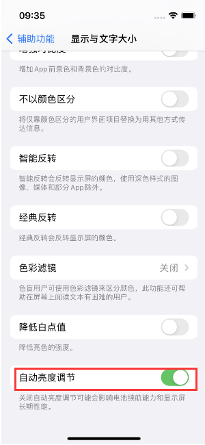 大竹苹果15维修店分享iPhone 15 Pro系列屏幕亮度 