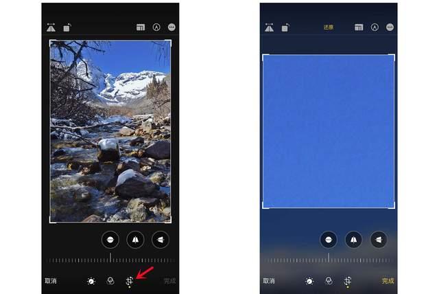 大竹苹果手机维修分享iPhone手机如何使用裁剪功能隐藏照片 